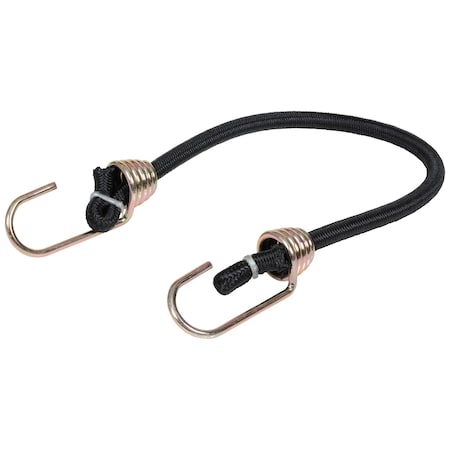 Keeper Keeper Black Bungee Cord 18 in. L X 0.374 in. 1 pk A06192Z
